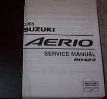 2006 Suzuki Aerio Owner's Manual