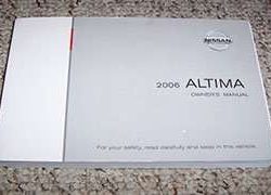 2006 Nissan Altima Owner's Manual