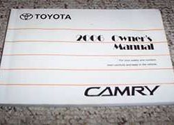 2006 Toyota Camry Owner's Manual
