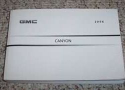 2006 GMC Canyon Owner's Manual