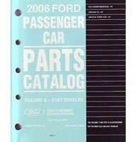 2006 Mercury Montego Parts Catalog