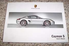 2006 Porsche Cayman S Owner's Manual