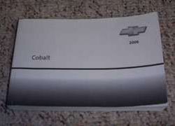 2006 Chevrolet Cobalt Owner's Manual