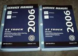 2006 GMC Canyon Service Manual