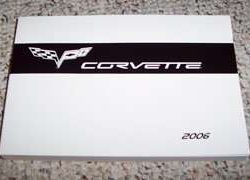 2006 Chevrolet Corvette Owner's Manual