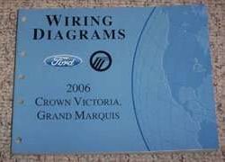 2006 Mercury Grand Marquis Electrical Wiring Diagrams Manual