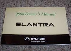 2006 Hyundai Elantra Owner's Manual