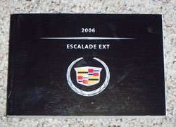 2006 Cadillac Escalade EXT Owner's Manual