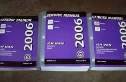 2006 Chevrolet Express Service Manual