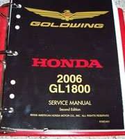 2006 Honda Goldwing GL1800 Service Manual