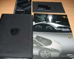2006 Lamborghini Gallardo Spyder Owner's Manual