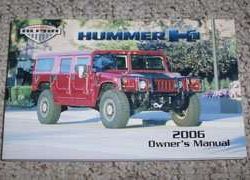 2006 Hummer H1 Alpha Owner's Manual