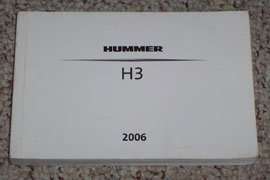 2006 Hummer H3 Owner's Manual