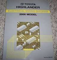 2006 Toyota Highlander Electrical Wiring Diagram Manual