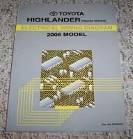 2006 Toyota Highlander Hybrid Electrical Wiring Diagram Manual
