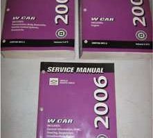 2006 Chevrolet Impala & Monte Carlo Service Manual