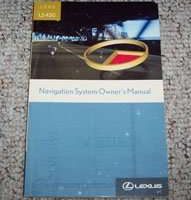 2006 Lexus LS430 Navigation System Owner's Manual