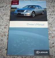 2006 Lexus LS430 Owner's Manual