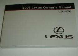 2006 Lexus LX470 Owner's Manual