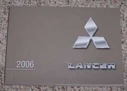 2006 Mitsubishi Lancer Owner's Manual