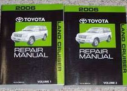 2006 Toyota Land Cruiser Service Repair Manual