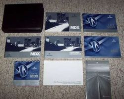 2006 Acura MDX Owner's Manual Set