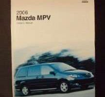2006 Mazda MPV Owner's Manual