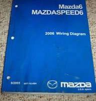 2006 Mazda6 & Mazdaspeed6 Wiring Diagrams Manual