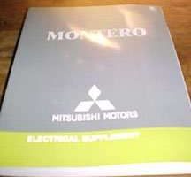 2006 Mitsubishi Montero Electrical Supplement Manual