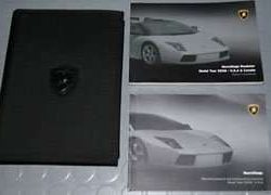 2006 Lamborghini Mercielago Owner's Manual