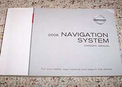 2006 Nissan Murano Navigation System Owner's Manual