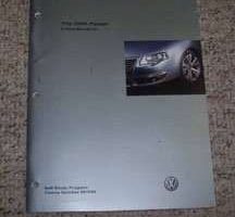 2006 Volkswagen Passat Introduction Service Training Manual