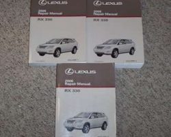 2006 Lexus RX330 Service Repair Manual