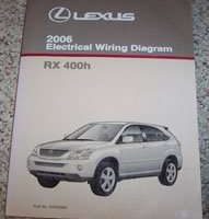 2006 Lexus RX400h Electrical Wiring Diagram Manual