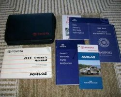 2006 Toyota Rav4 Owner's Manual Set