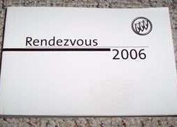 2006 Buick Rendezvous Owner's Manual