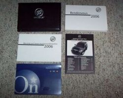 2006 Buick Rendezvous Owner's Manual Set