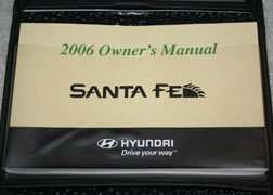 2006 Hyundai Santa Fe Owner's Manual