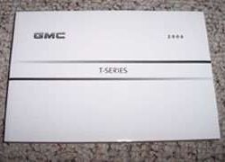 2006 GMC T-Series Owner's Manual