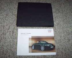 2006 Audi TT Roadster Owner's Manual Set