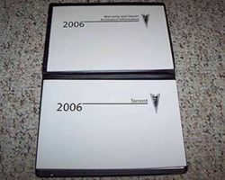 2006 Pontiac Torrent Owner's Manual Set
