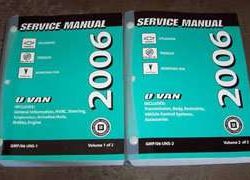 2006 Pontiac Montana SV6 Service Manual