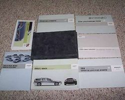 2006 Volvo V70 & V70R Owner's Manual Set