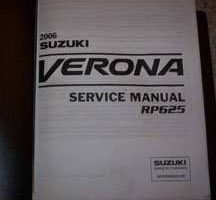 2006 Suzuki Verona Owner's Manual