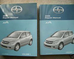 2006 Scion xA Service Manual