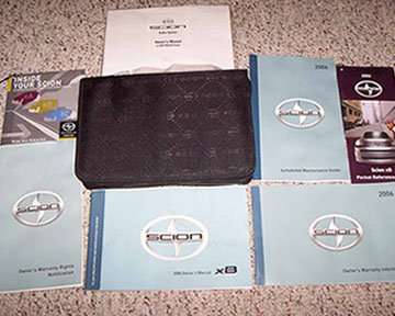 2006 Scion xB Owner's Manual Set