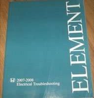 2008 Honda Element Electrical Troubleshooting Manual