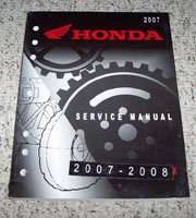 2007 Honda TRX300EX Service Manual