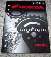 2008 Honda CBR600RR & CBR600RRA Motorcycle Service Manual