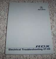 2009 Acura RDX Electrical Troubleshooting Manual